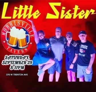 Little Sister at Morrisville Tavern on September 29th at 8PM